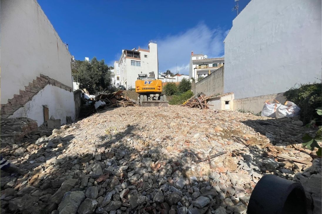Termina la demolición del inmueble para la nueva Casa de la Cultura