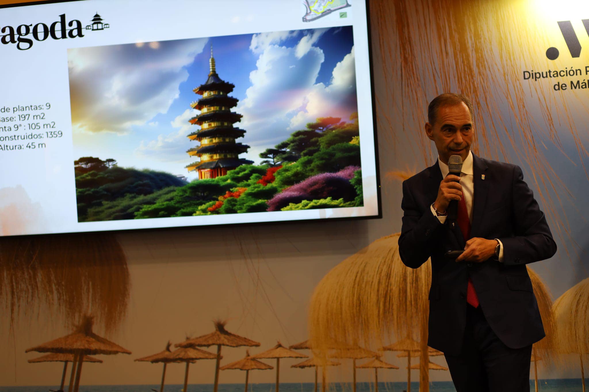 Benalmádena presenta en Fitur el gran Parque de la Amistad Hispano-China
