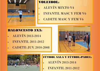 Hoy termina el plazo de inscripción para los XXVI Campeonatos Deportivos de Semana Blanca