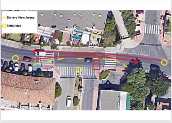 Cortes de tráfico y de agua en la avenida Juan Luis Peralta