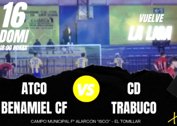 El Atlético  Benamiel se enfrenta en casa al C.D.Trabuco este domingo