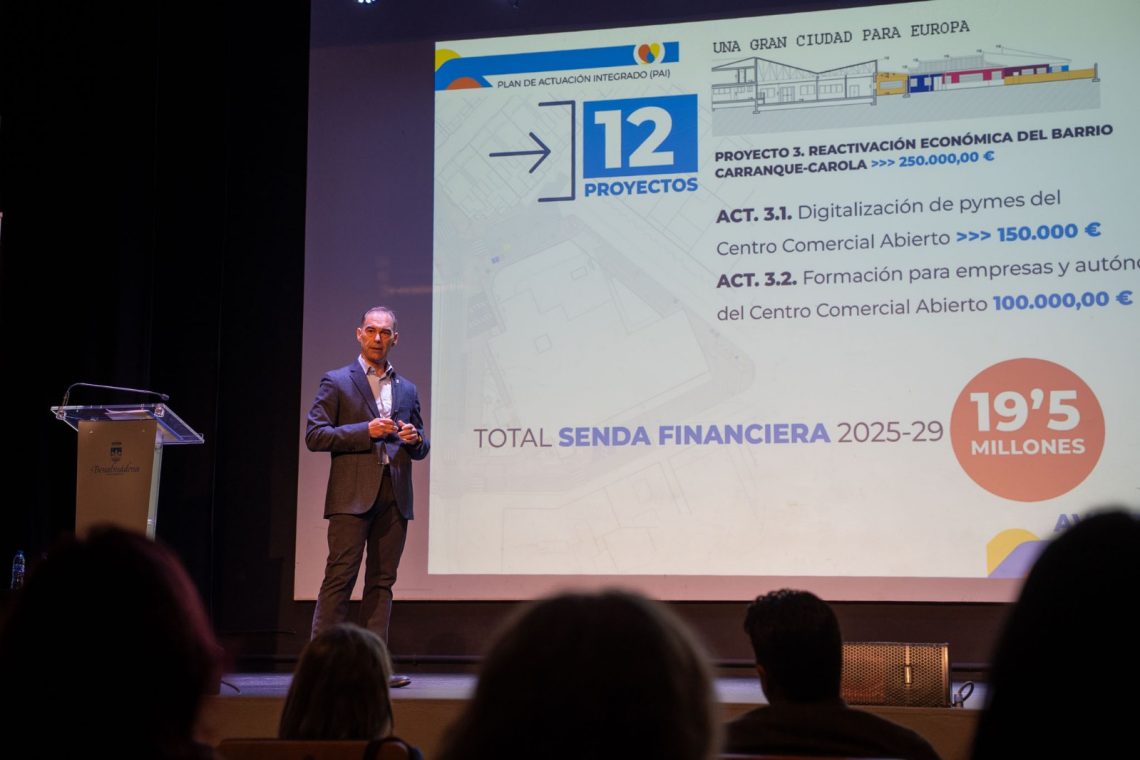 Benalmádena presenta a vecinos y colectivos las 12 propuestas que aspiran a obtener fondos europeos