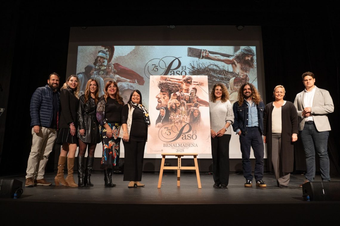 El Paso de Benalmádena inicia la celebración de su 75 aniversario con la presentación su cartel anunciador