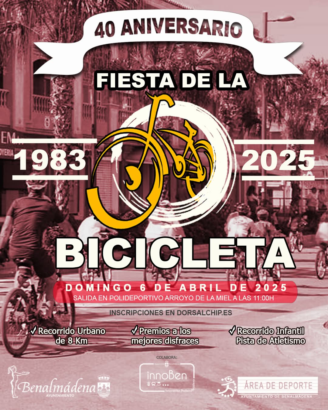 El domingo 6 de abril, coge tu bici y ven