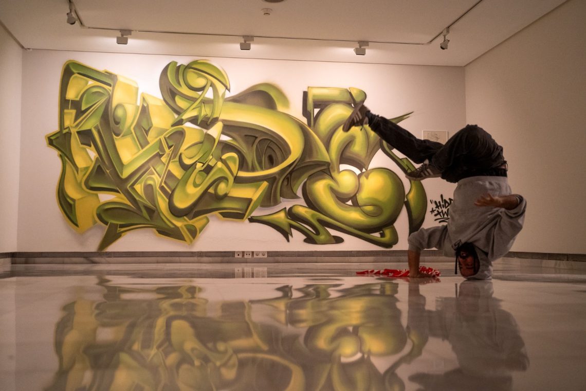 El Centro de Exposiciones acoge una muestra única del artista urbano Hide-Two