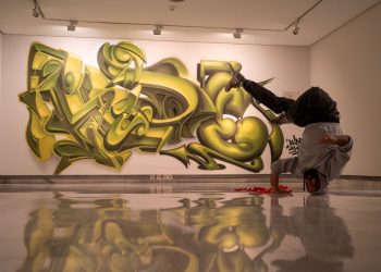 El Centro de Exposiciones acoge una muestra única del artista urbano Hide-Two