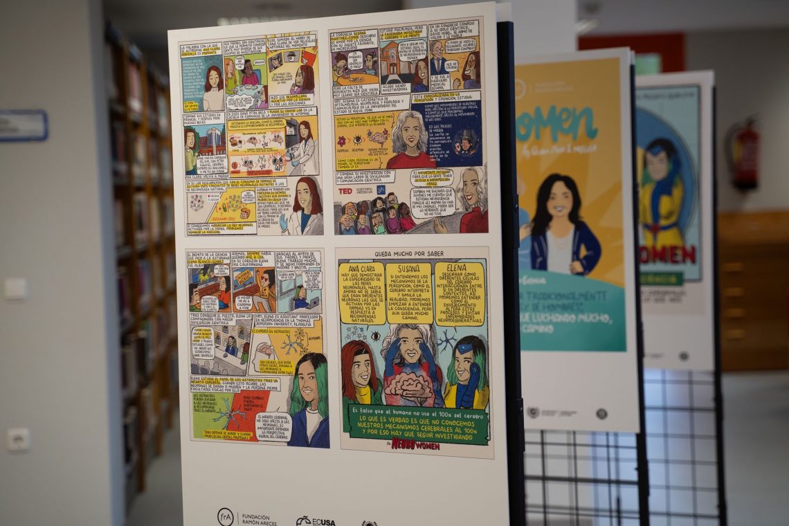 Más de 2.500 personas visitan la exposición ‘Ellas son Ciencia’ en la Biblioteca Municipal de Arroyo de la Miel