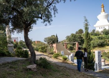 El Ayuntamiento pone a punto Retamar  para el 75 aniversario de ‘El Paso de Benalmádena’