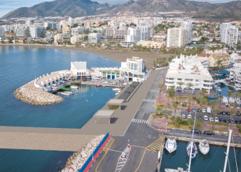 Culminan los sondeos previos para la redacción del proyecto del nuevo dique en el Puerto Deportivo de Benalmádena 