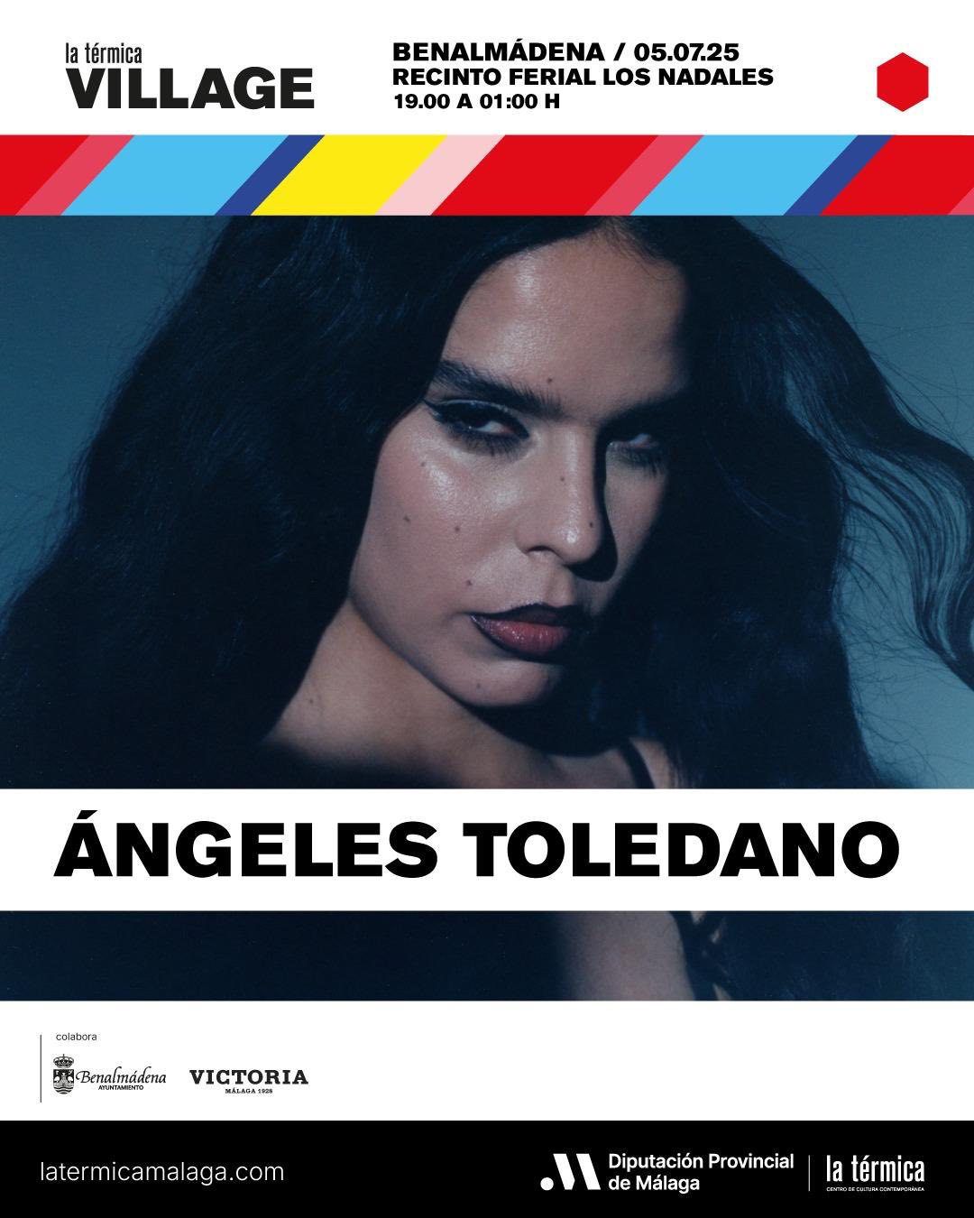 La Térmica Village aterriza en Benalmádena el sábado 5 de julio con Ángeles Toledano y una noche llena de arte y música