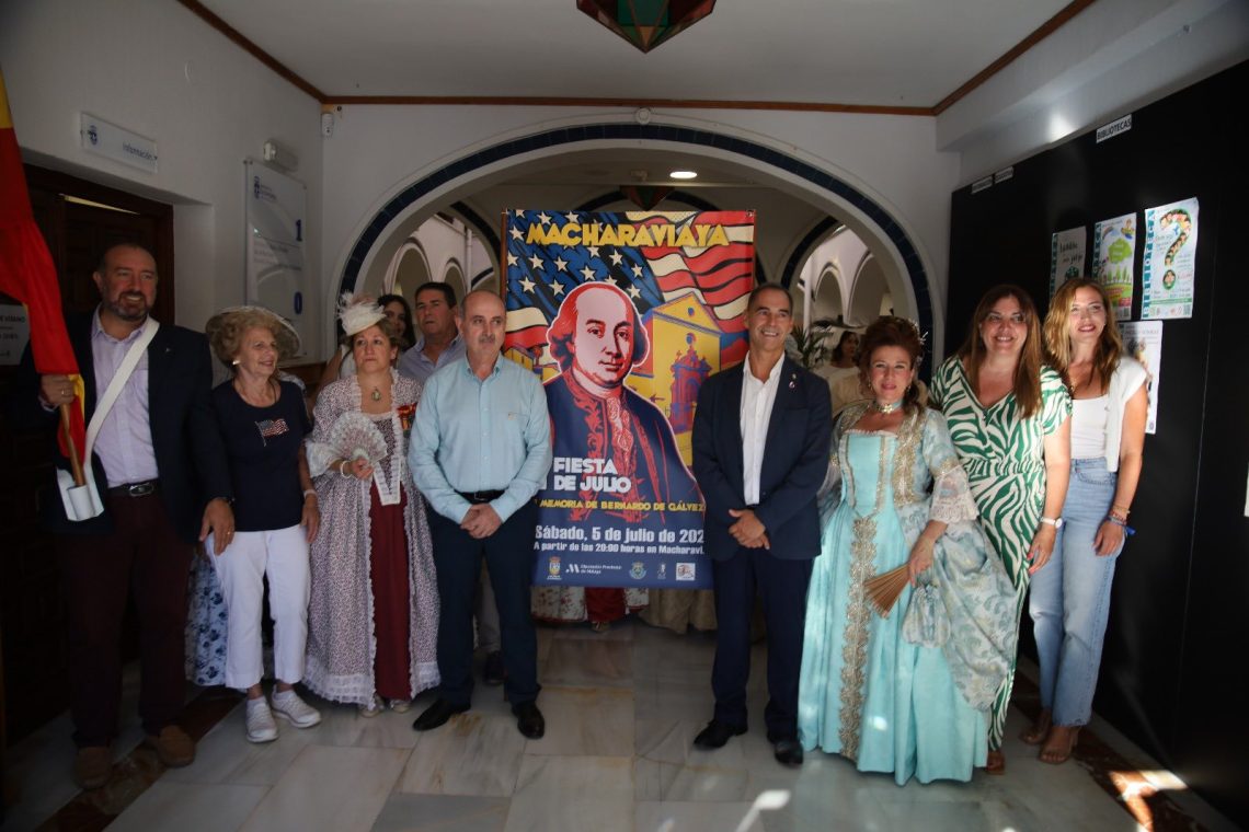 Benalmádena homenajea a Bernardo de Gálvez el día de la Independencia de EE.UU