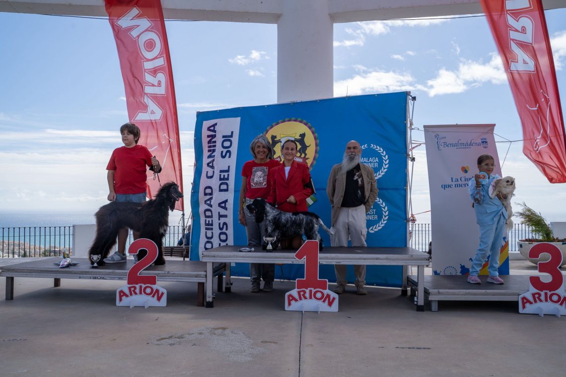 El II Concurso Nacional Canino de Benalmádena reúne a más de 70 razas