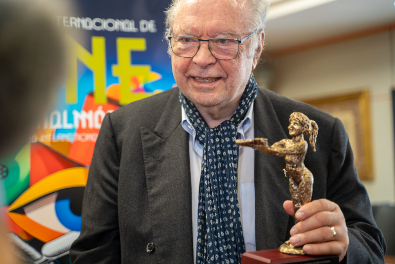 Krzysztof Zanussi, Premio Internacional FICCAB 2025: ‘Este galardón me ayuda a mantener la fe en el sentido de la vida’
