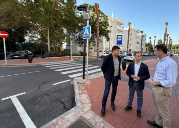 Benalmádena finaliza la remodelación de once calles de la zona de Gamonal, más accesibles y con nuevas instalaciones
