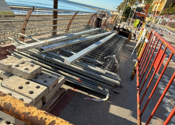 Benalmádena inicia las obras para crear nuevas zonas de sombra en el paseo marítimo