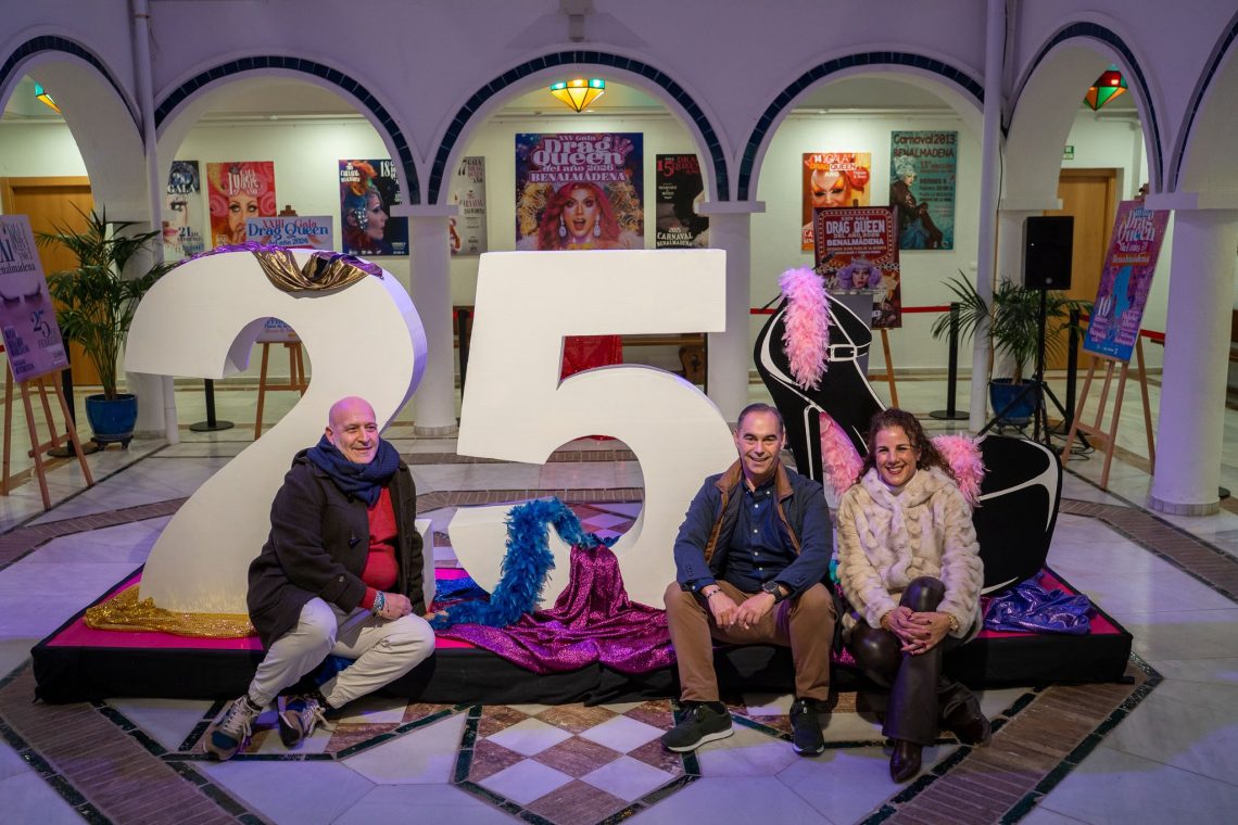 Benalmádena celebra los 25 años de la Gala Drag Queen con una exposición