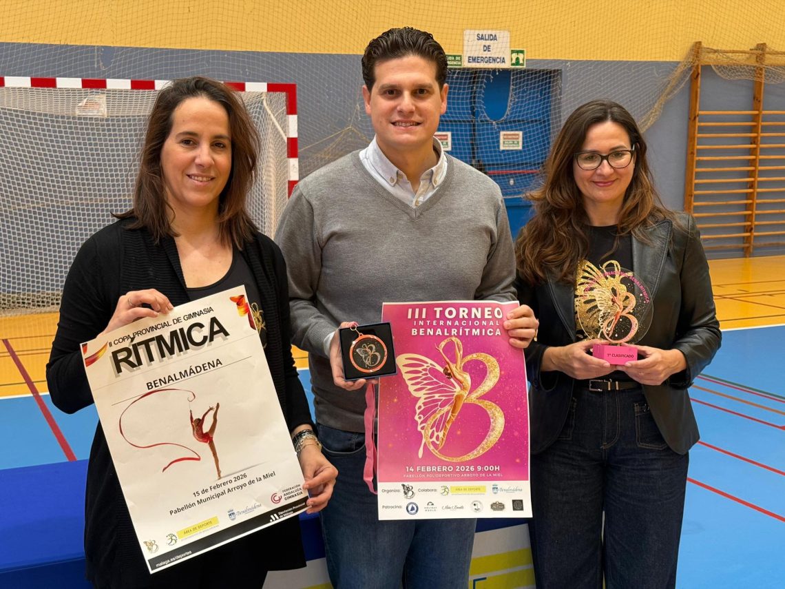 Benalmádena celebra el III Torneo Internacional Benalrítmica y la II Copa Provincial de gimnasia rítmica