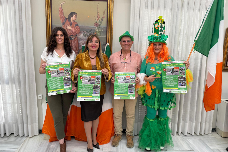 Benalmádena conmemora el St. Patrick’s Day con una gran jornada festiva organizada por la comunidad irlandesa