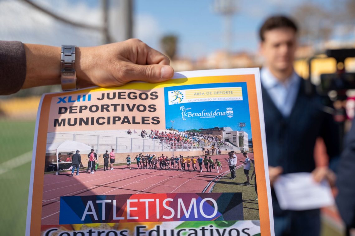 Benalmádena celebra la 43ª edición de los Juegos Deportivos Municipales de Atletismo con cerca de 2.000 escolares