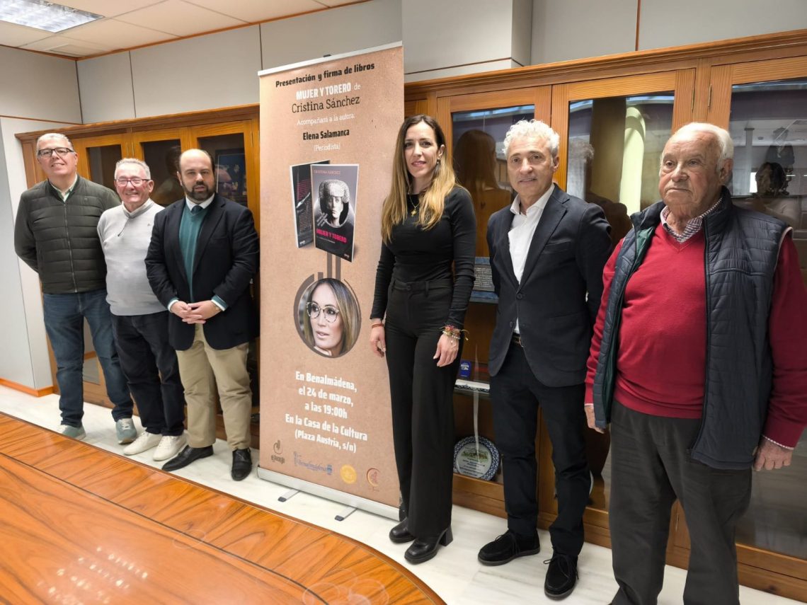 Cristina Sánchez presentará su libro ‘Mujer y Torero’ en Benalmádena dentro del Mes de la Mujer